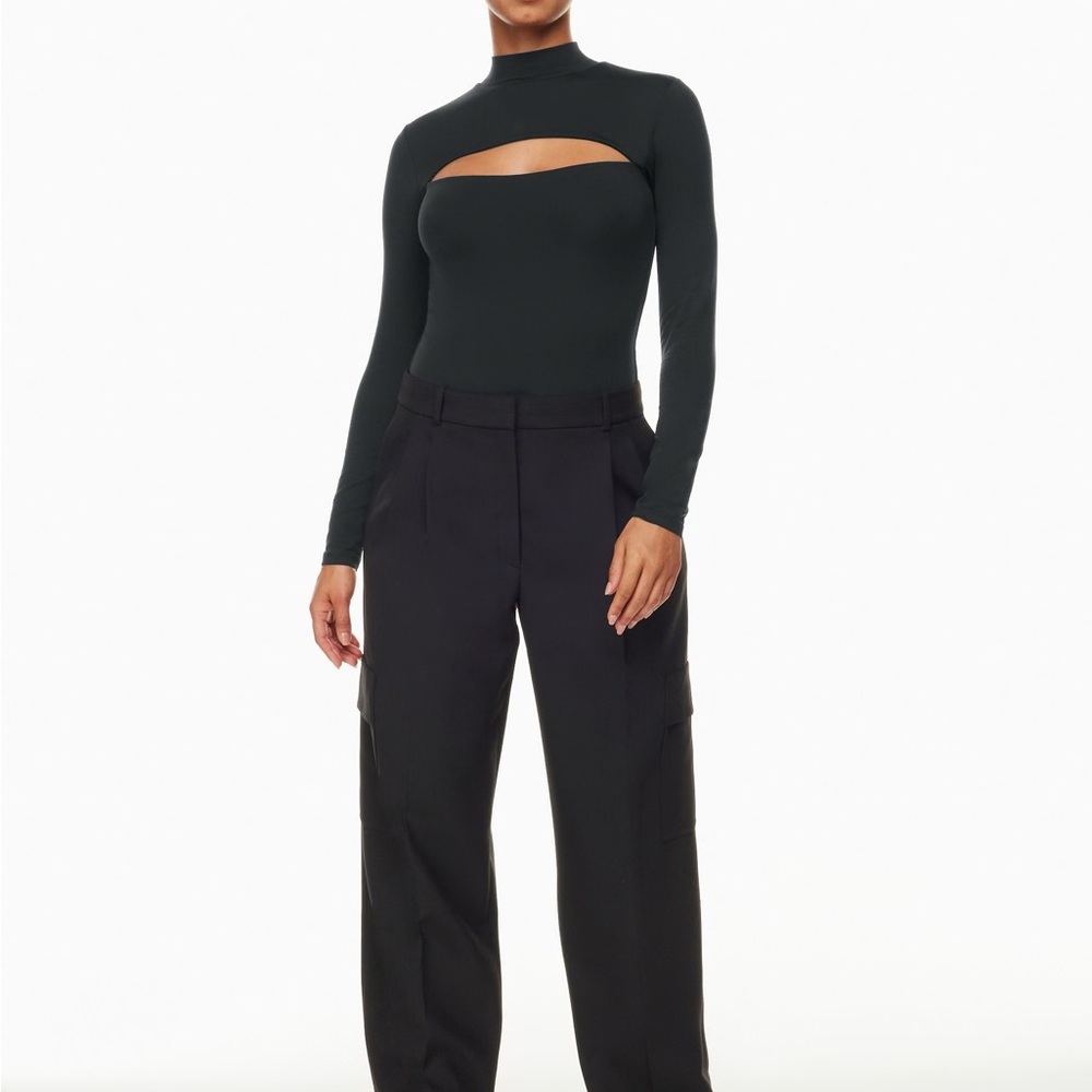 Babaton Black High-Neck Jumpsuit